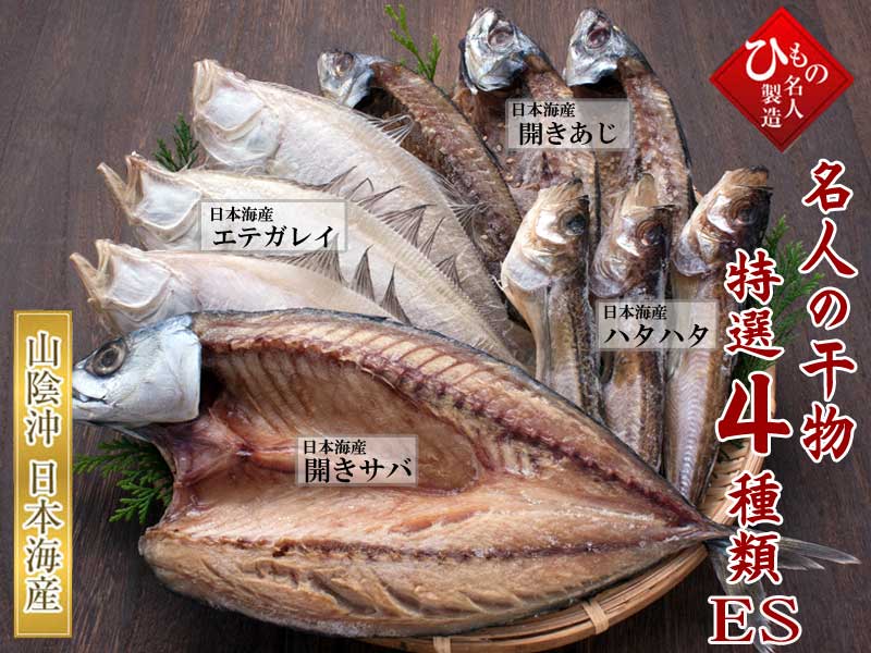 名人の干物4種-S