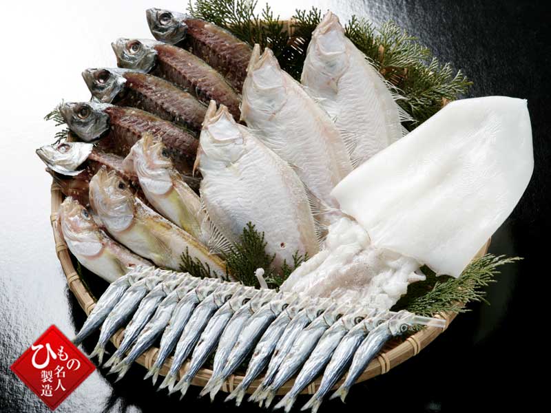 山陰沖 日本海産 名人の干物特選5種類