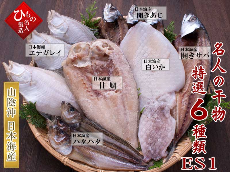 名人の干物6種-ES1