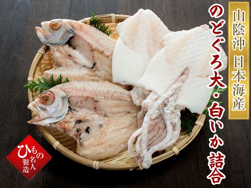 山陰沖 日本海産 名人の干物特選2種類-A