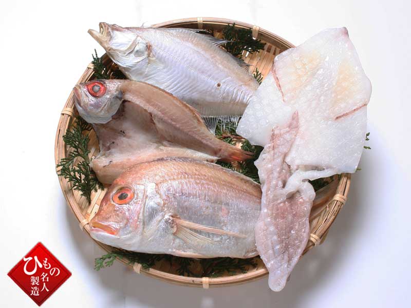 山陰沖 日本海産 名人の干物 「感謝」
