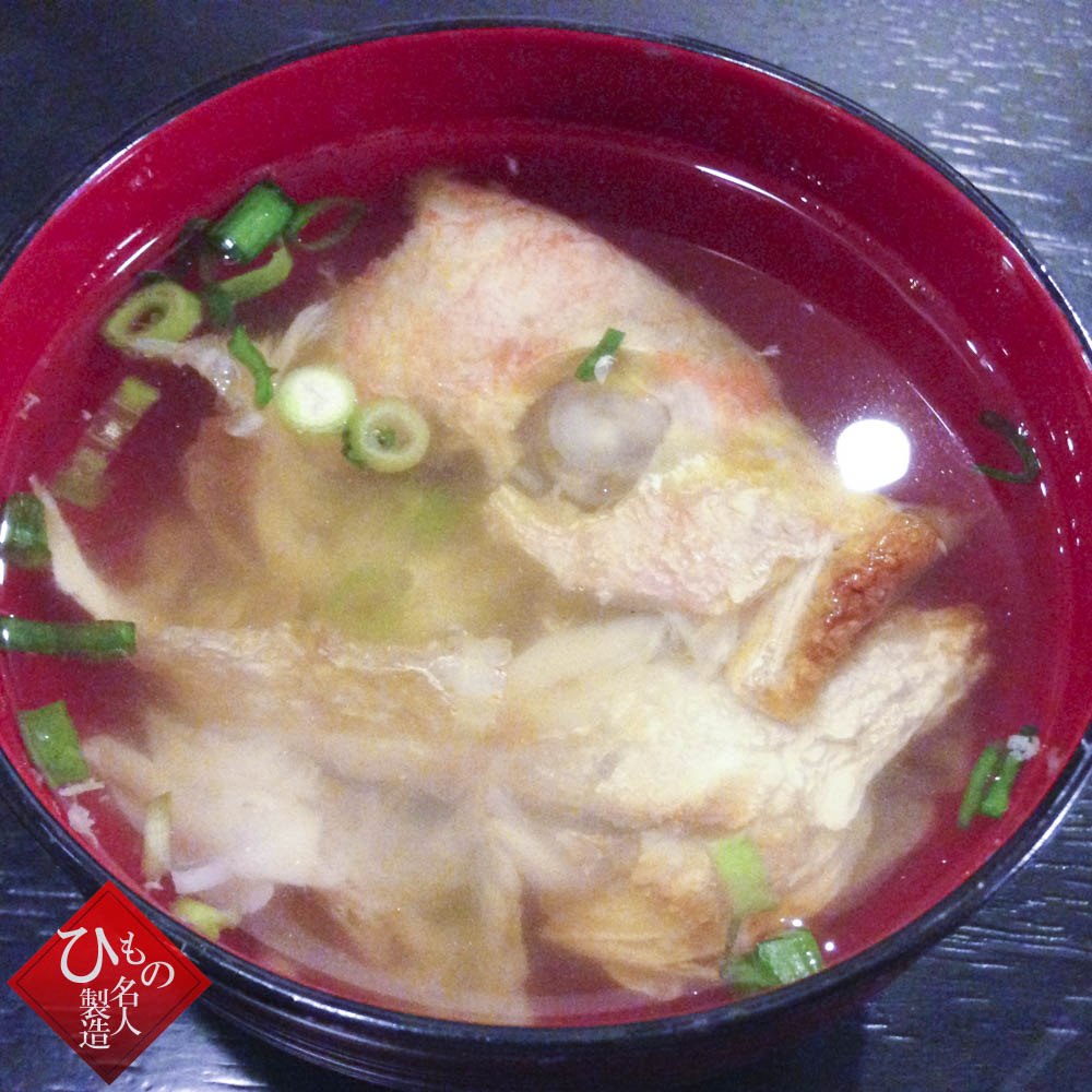 連子鯛で作る_ちらし寿司とお吸い物_ちらし寿司とお吸い物の完成です。