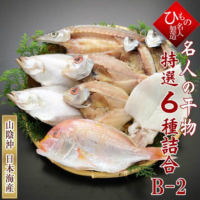 名人の干物　6種B2