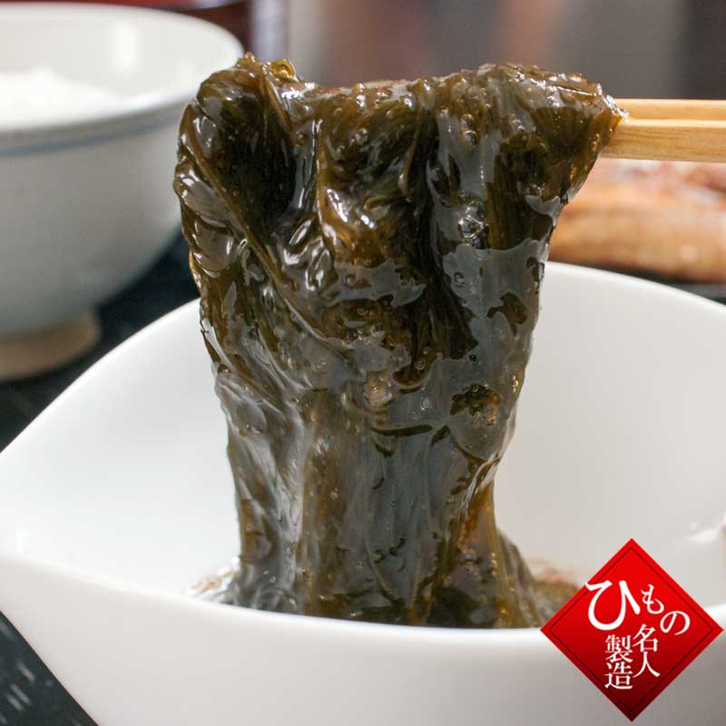 三杯酢はもちろん、生醤油にも合うとろろもずく