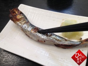 お作法通りに魚を食べる 真イワシ編